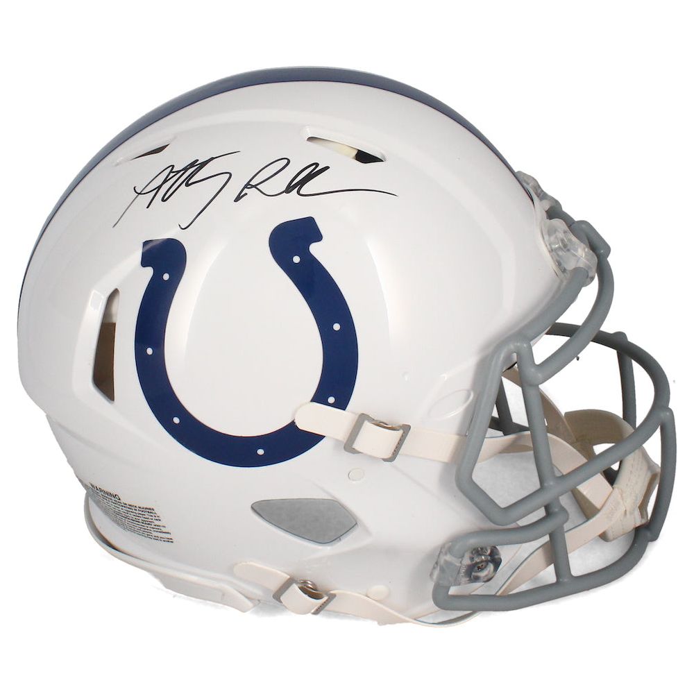 Anthony Richardson Autographed Indianapolis Colts Authentic Helmet Fanatics