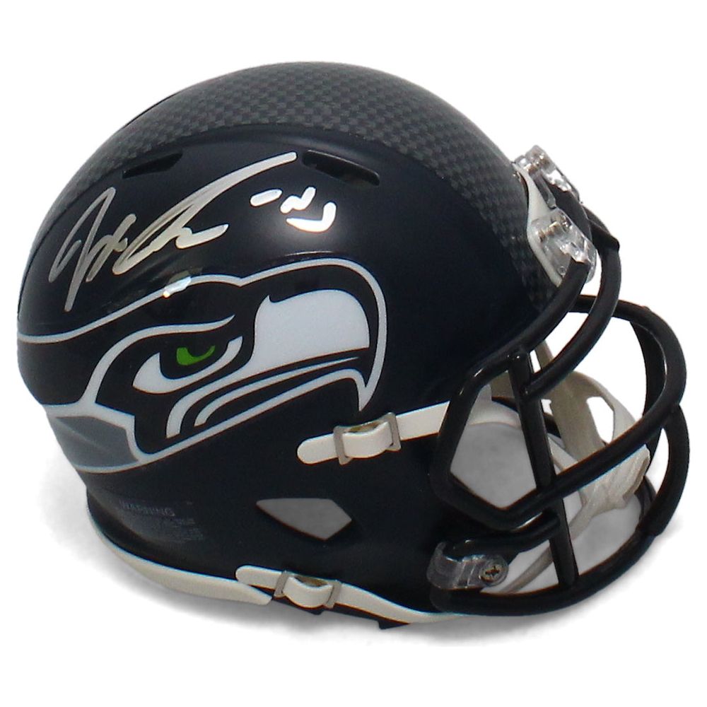 Jaxon Smith-Njigba Autographed Seattle Seahawks Mini Speed Helmet Fanatics