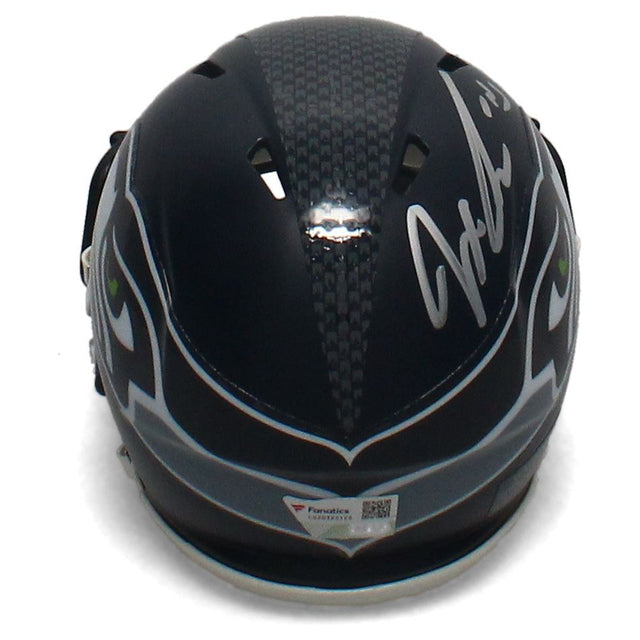 Jaxon Smith-Njigba Autographed Seattle Seahawks Mini Speed Helmet Fanatics