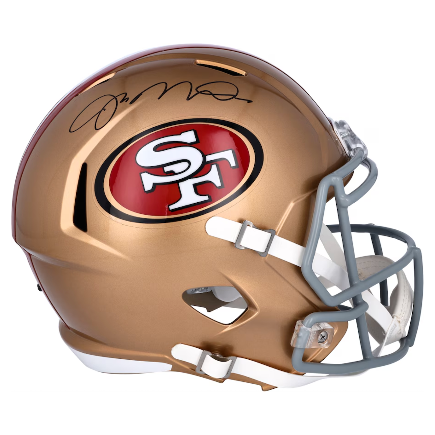 Joe Montana Autographed San Francisco 49ers Full Size Speed Helmet Fanatics