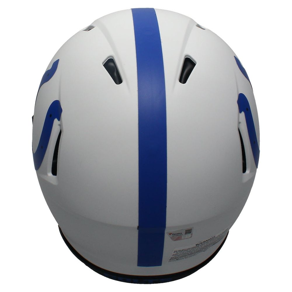 Anthony Richardson Autographed Colts Lunar Authentic Helmet w/ Visor Fanatics