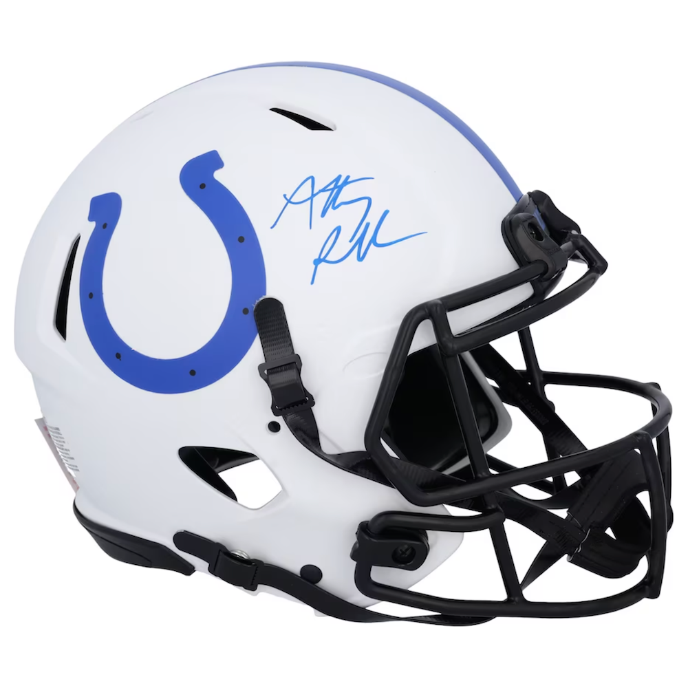 Anthony Richardson Autographed Colts Lunar Eclipse Authentic Helmet Fanatics