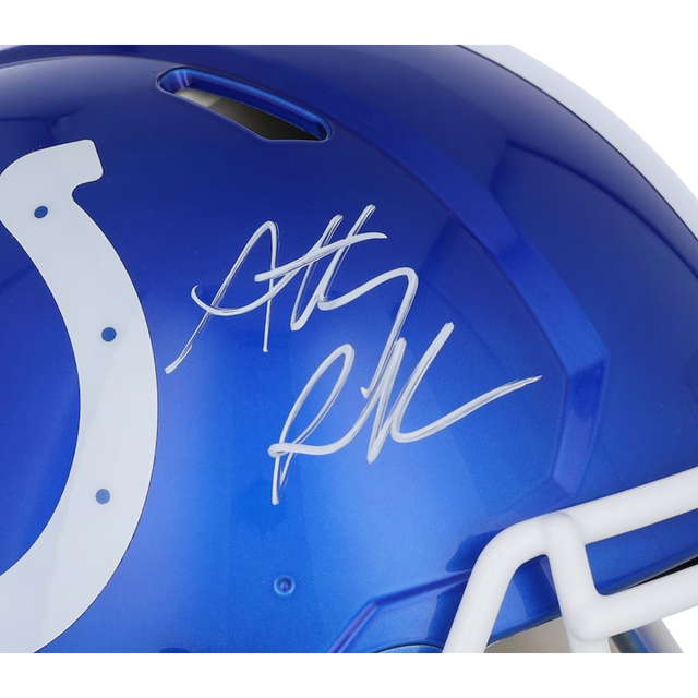 Anthony Richardson Autographed Colts Flash Authentic Speed Helmet Fanatics