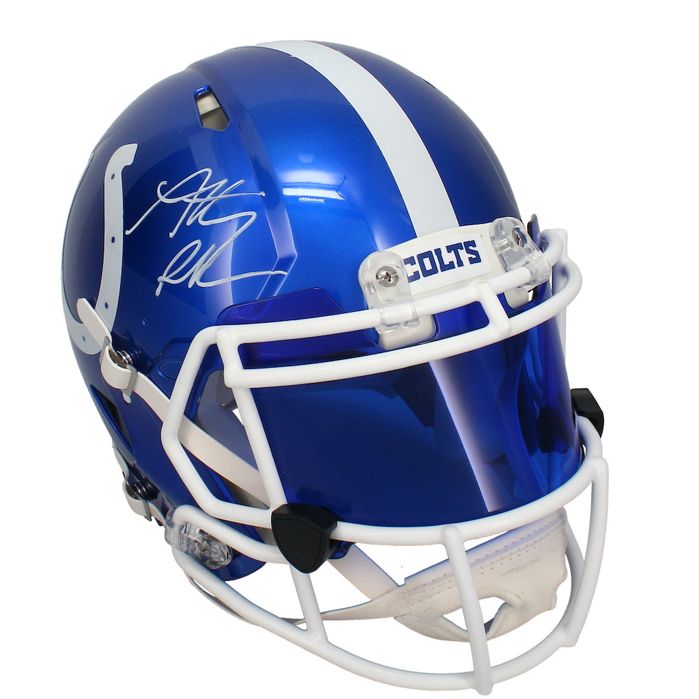 Anthony Richardson Autographed Colts Flash Authentic Helmet w/ Visor Fanatics