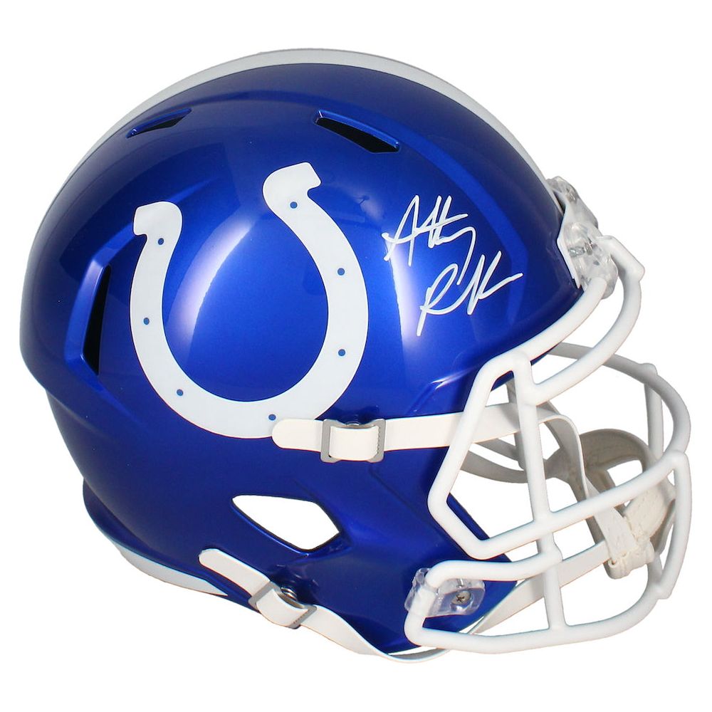 Anthony Richardson Autographed Colts Flash Full Size Speed Helmet Fanatics