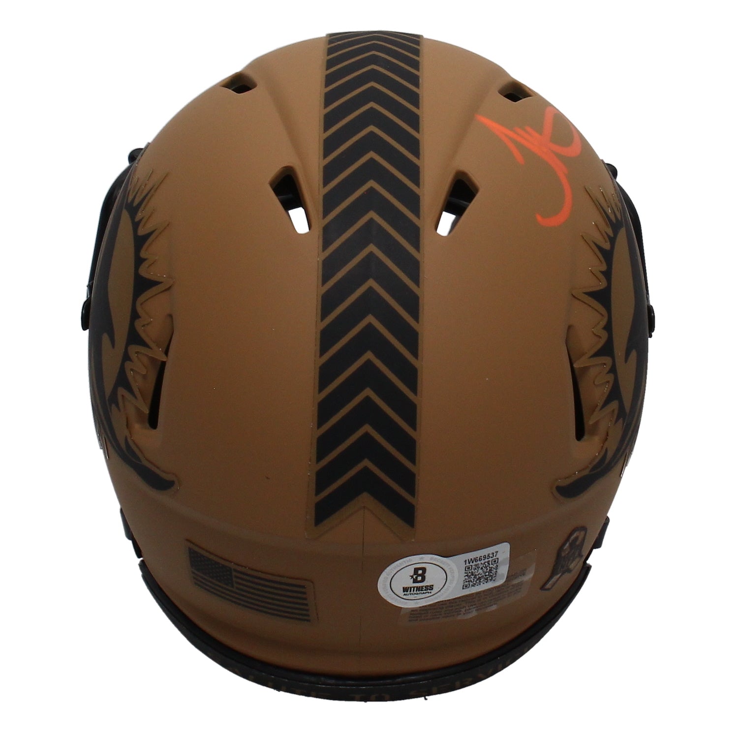 Tyreek Hill Autographed Miami Dolphins Salute to Service Mini Helmet Beckett