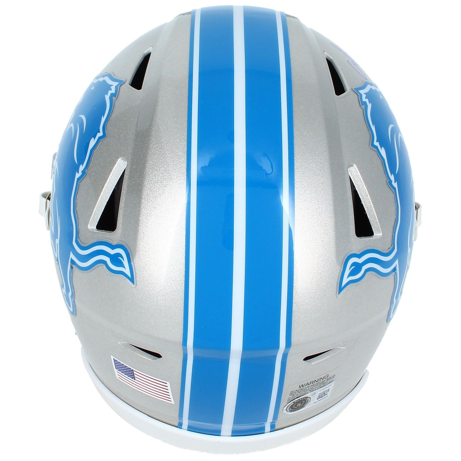 Amon-Ra St. Brown Autographed Detroit Lions SpeedFlex Midi Helmet Beckett