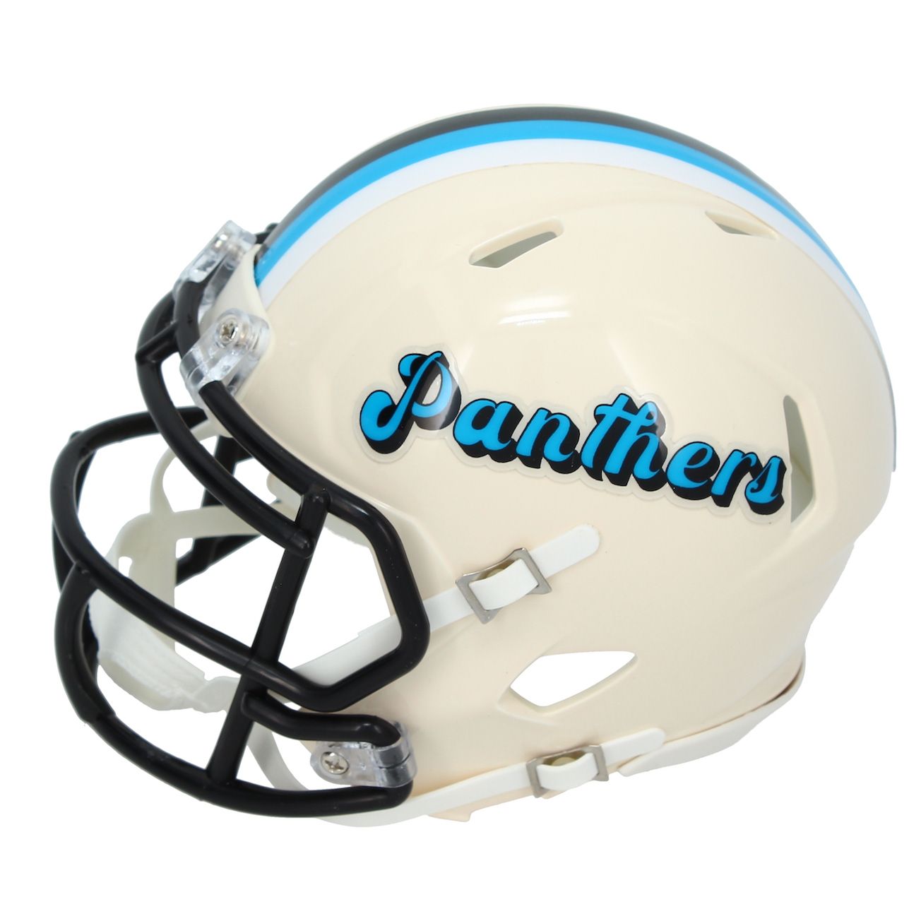 Luke Kuechly Autographed Carolina Panthers RETRO Speed Mini Helmet Beckett