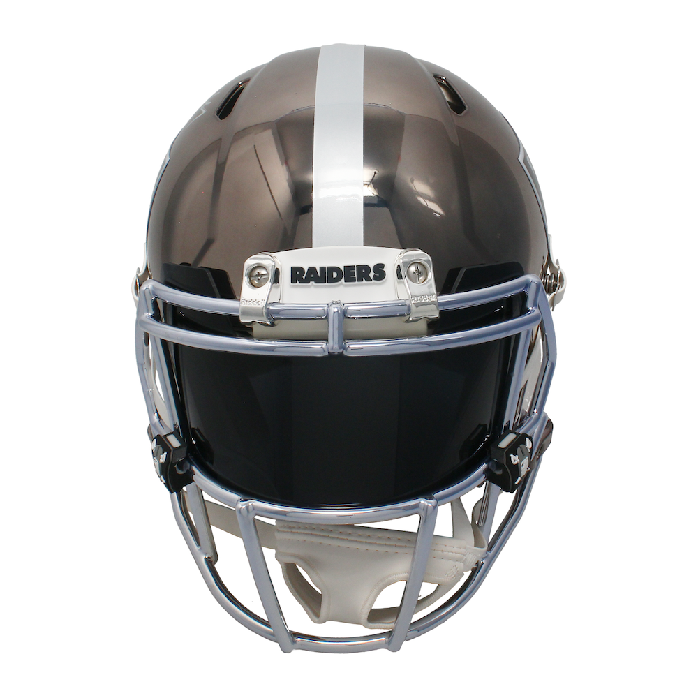Bo Jackson Autographed Raiders Chrome Speed Authentic Helmet Beckett / GDL LE 34
