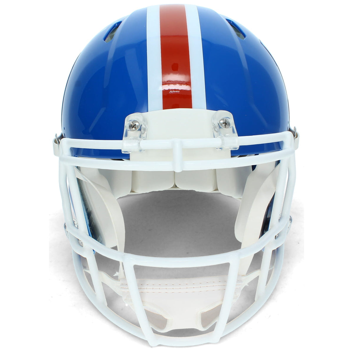 Troy Franklin Autographed Denver Broncos 1975-96 Throwback Speed Authentic Helmet Beckett