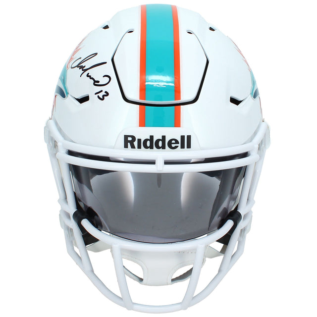 Dan Marino Autographed Miami Dolphins Speedflex Midi Helmet Beckett Witnessed