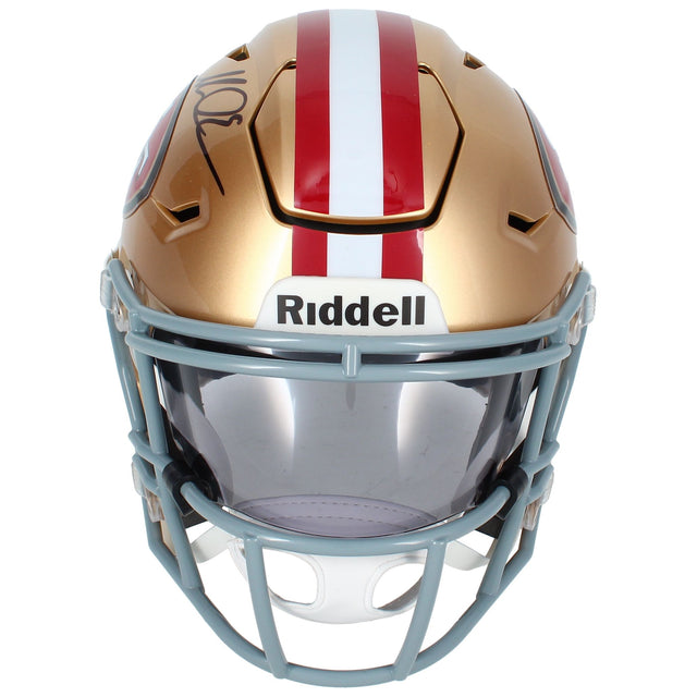 Mike Evans Autographed San Francisco 49ers SpeedFlex Midi Helmet Beckett