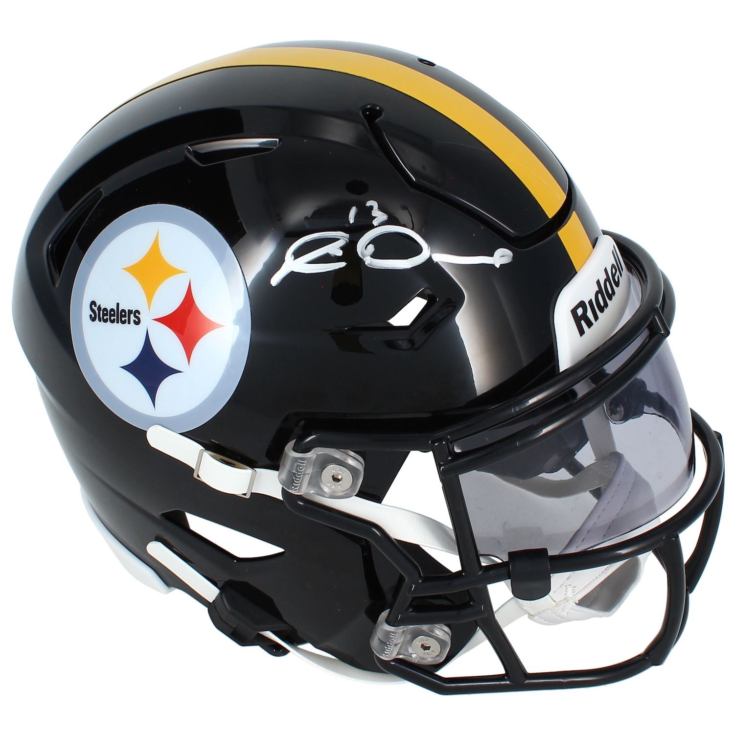 Rico Dowdle Autographed Pittsburgh Steelers SpeedFlex Midi Helmet Beckett