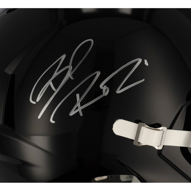 Brian Robinson Jr. Autographed Washington Commanders Alt. Full Size Speed Helmet Fanatics