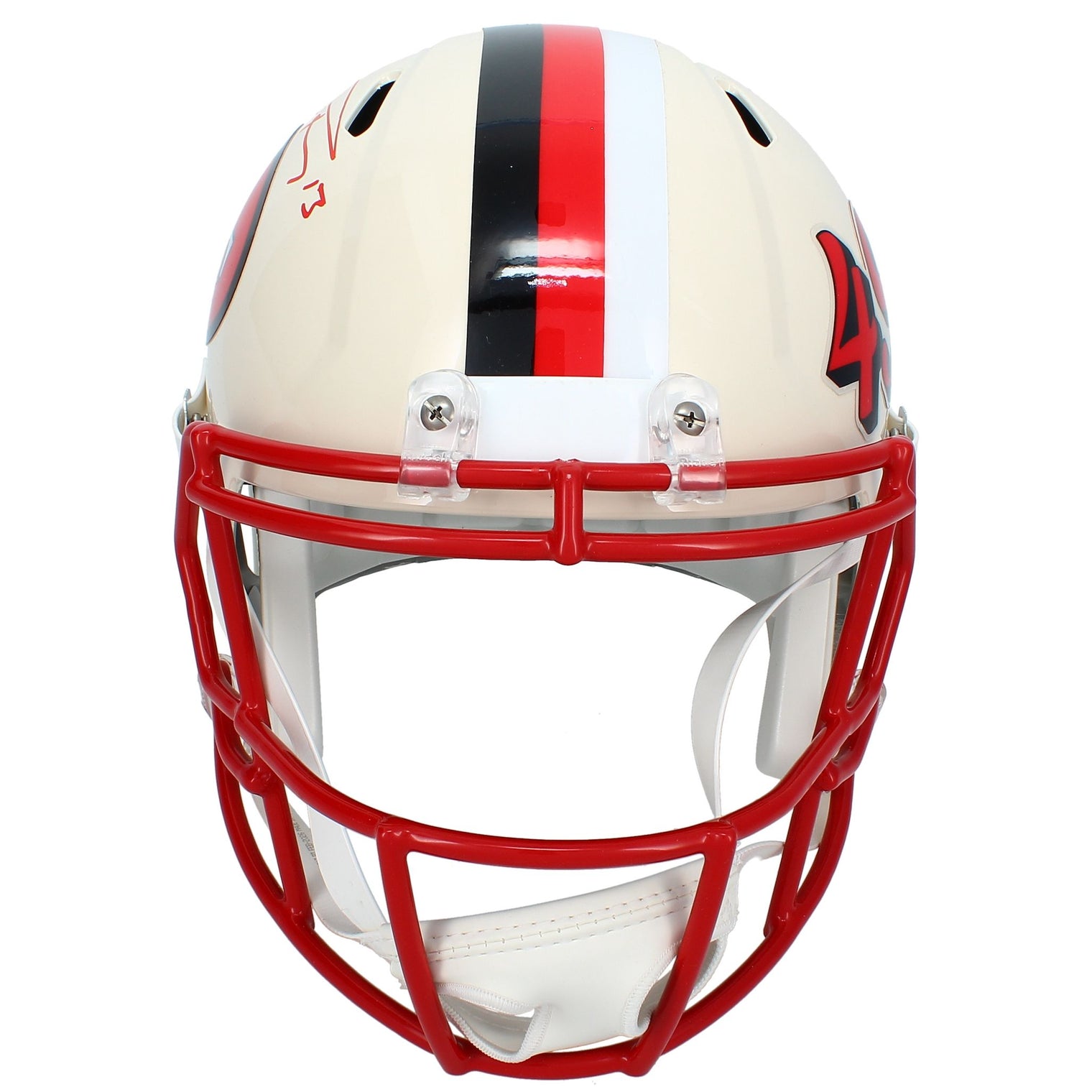 Brock Purdy Autographed San Francisco 49ers RETRO Speed Full Size Helmet Beckett