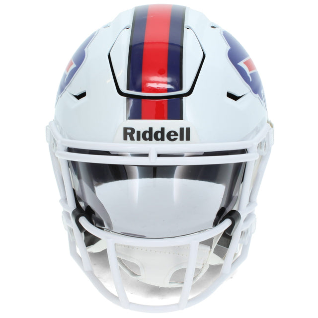 Khalil Shakir Autographed Buffalo Bills Speedflex Midi Helmet Beckett Witnessed