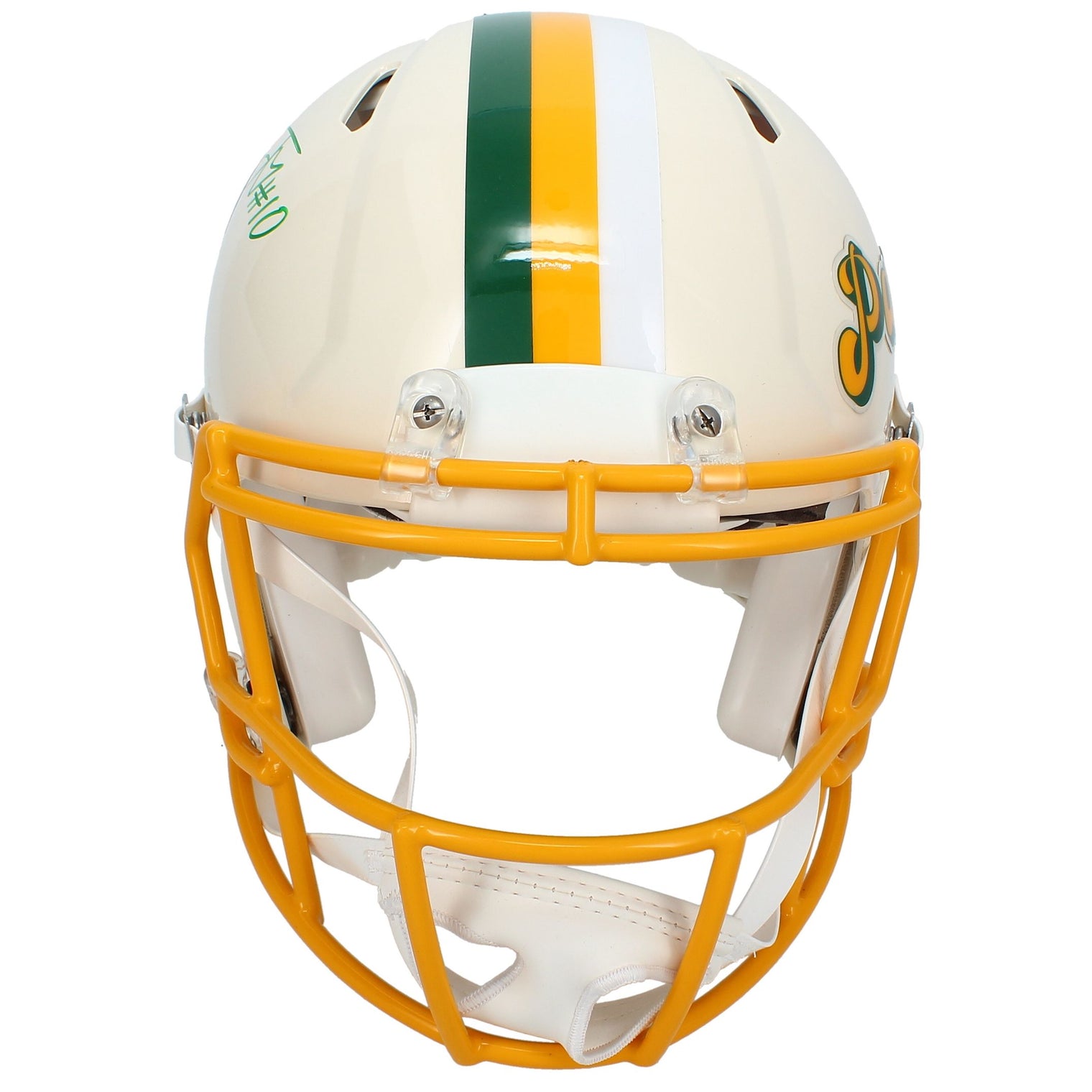 Jordan Love Autographed Green Bay Packers RETRO Speed Authentic Helmet Beckett