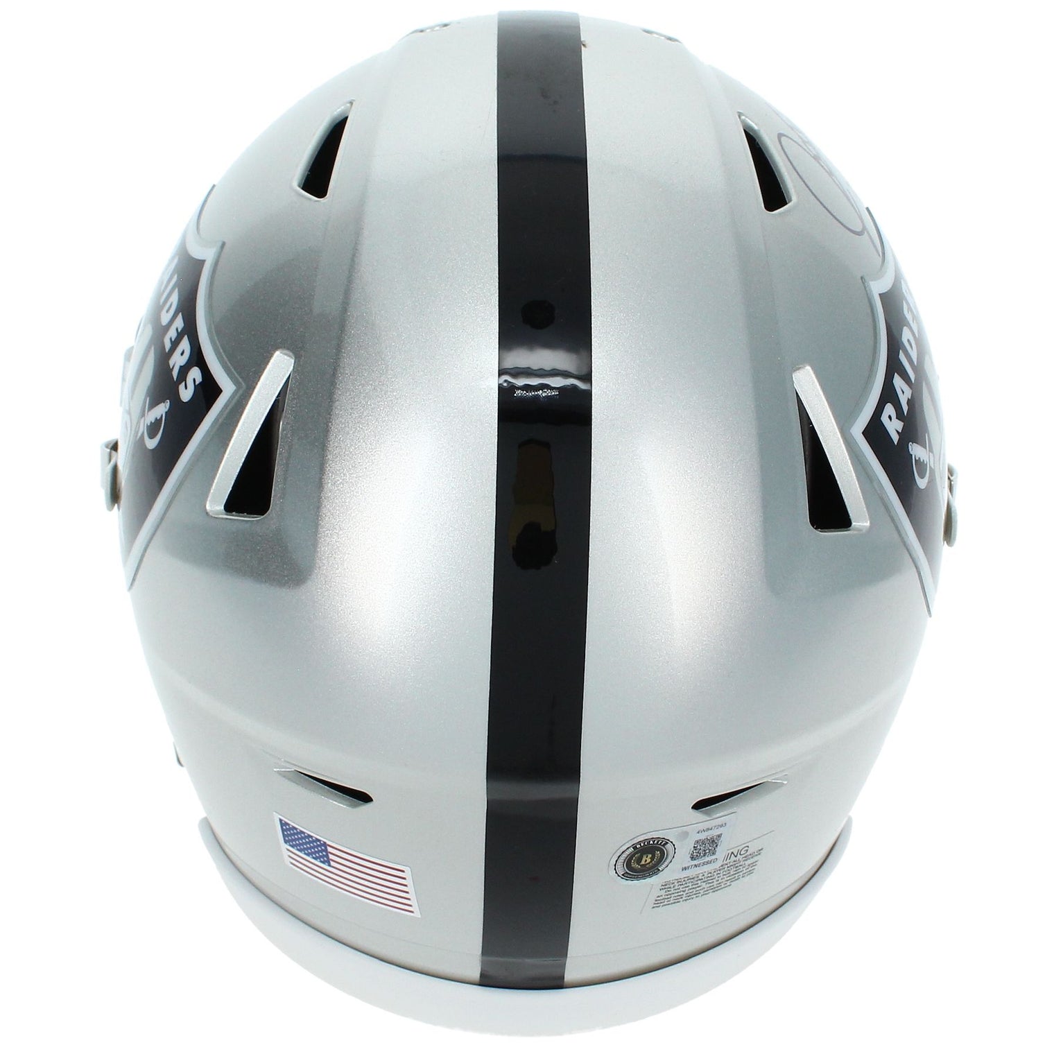 Raghib "Rocket" Ismail Autographed Raiders SpeedFlex Midi Helmet Beckett