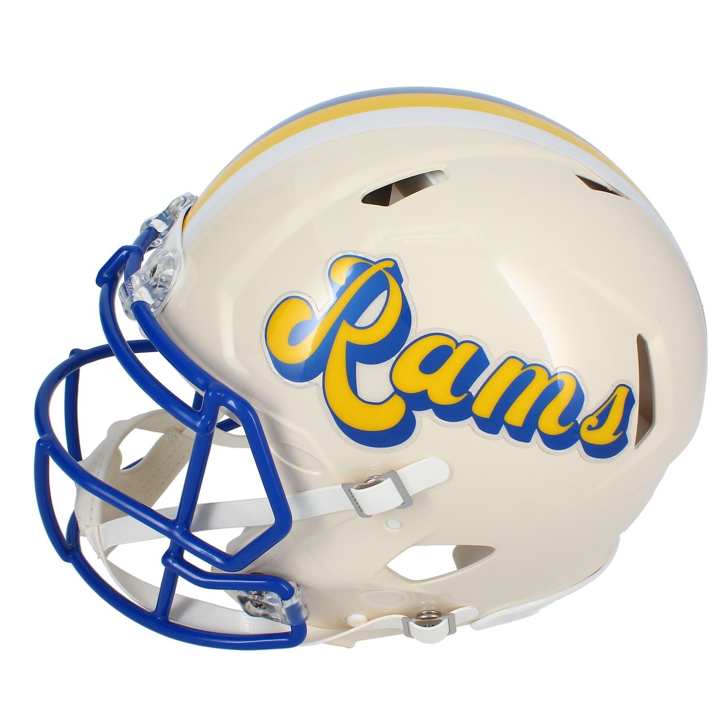 Jerome Bettis Autographed Los Angeles Rams RETRO Speed Full Size Helmet Beckett