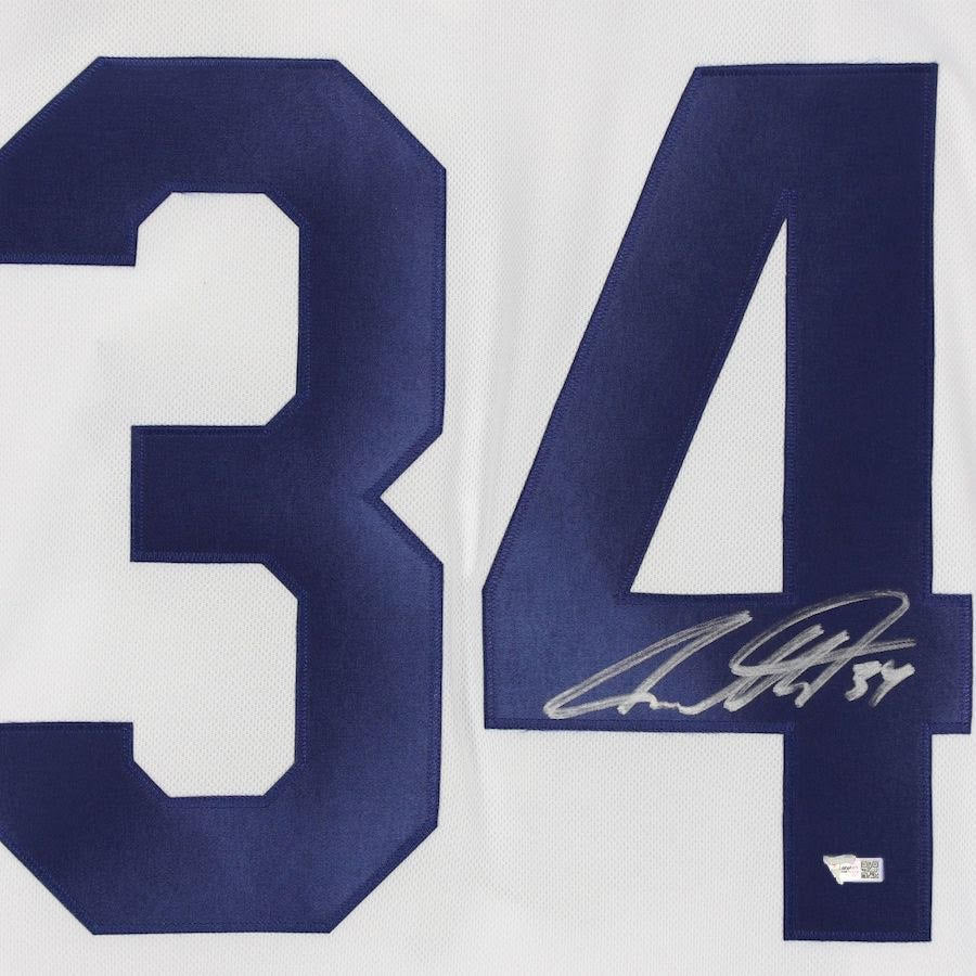 AUSTON MATTHEWS Autographed Toronto Maple Leafs Authentic Captain White Adidas Jersey FANATICS