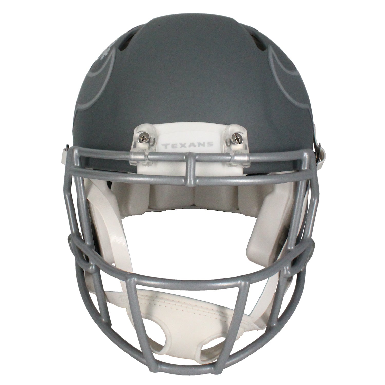 Dalton Schultz Autographed Houston Texans Slate Authentic Speed Helmet Beckett