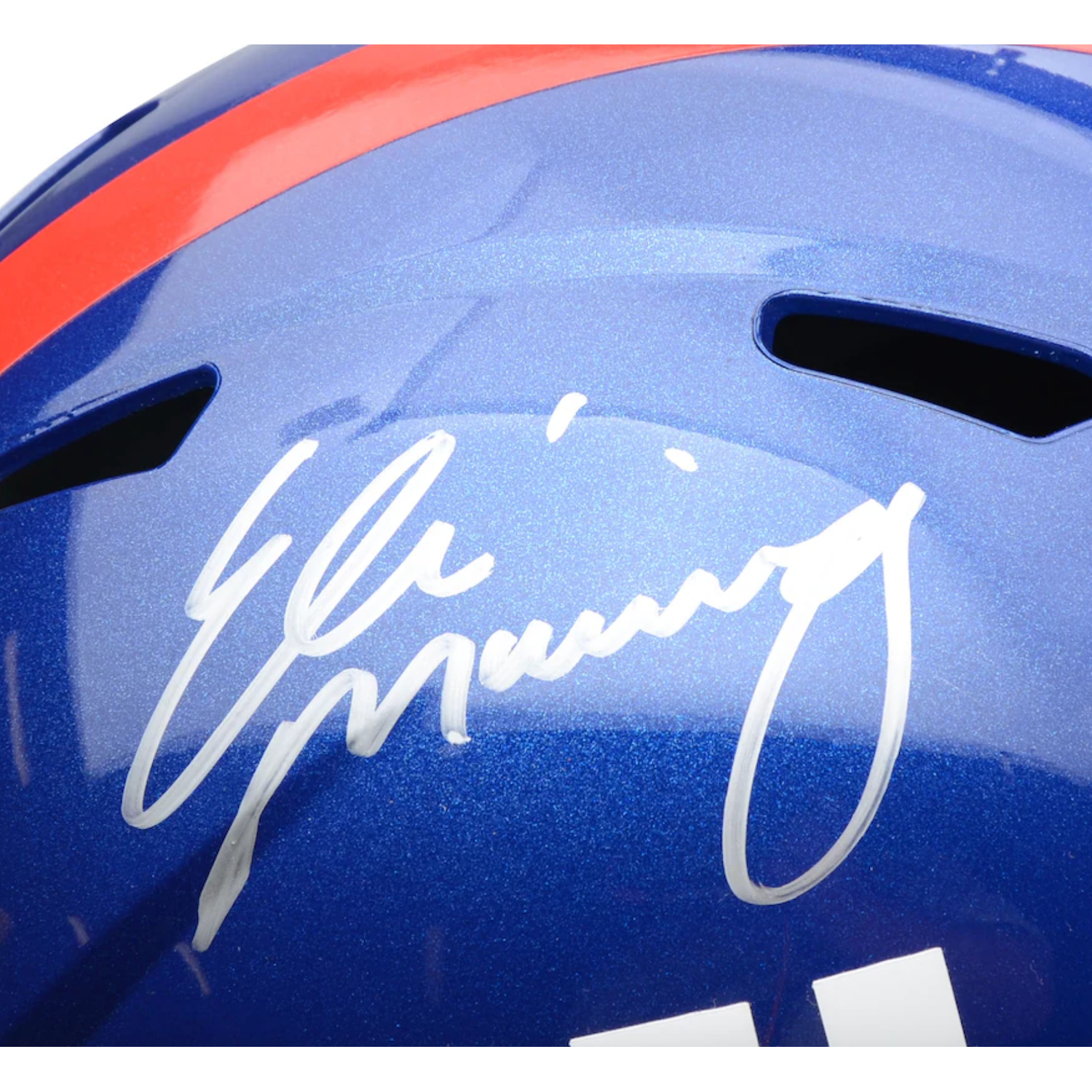 Eli Manning Autographed New York Giants Full Size Speed Helmet Fanatics