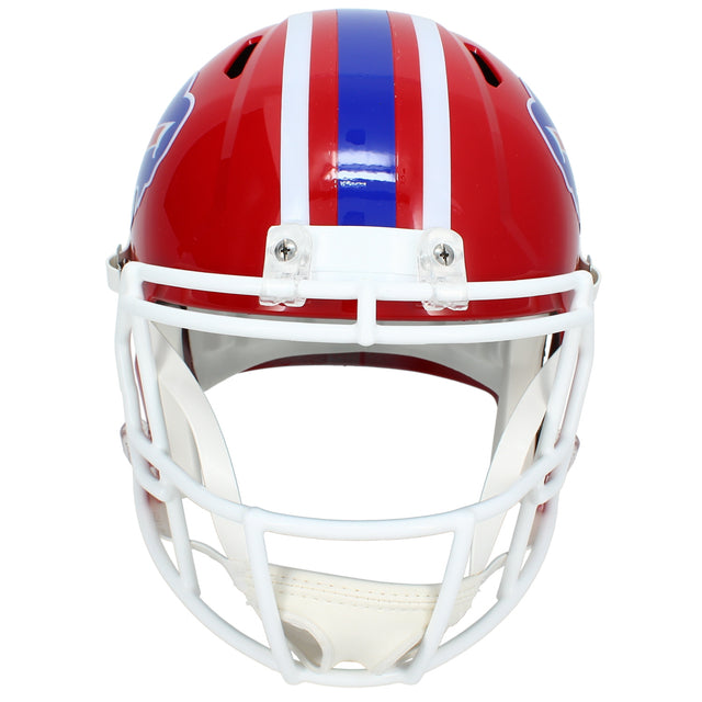 Josh Allen Autographed Buffalo Bills 1987-01 Throwback Speed Full Size Helmet Beckett
