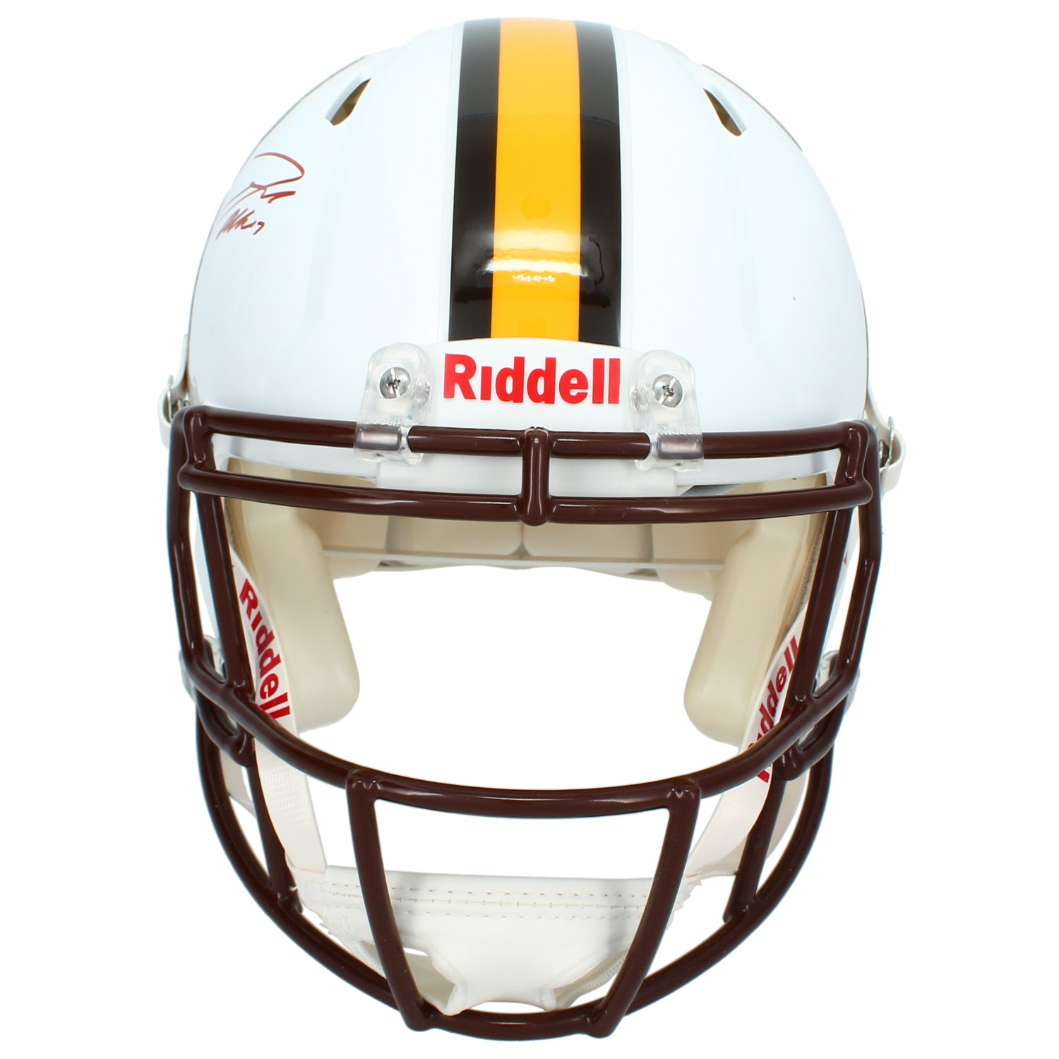 Josh Allen Autographed Wyoming Cowboys Speed Authentic Helmet Beckett Witnessed