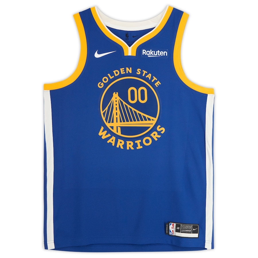 JONATHAN KUMINGA Autographed Golden State Warriors "22 NBA Champ" Nike Blue Icon Ed. Jersey FANATICS