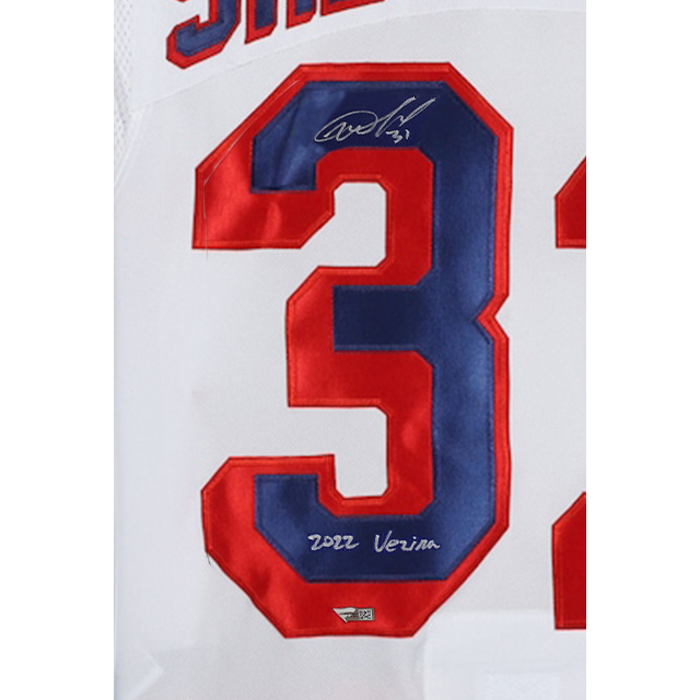 IGOR SHESTERKIN Autographed 2022 Vezina New York Rangers Authentic White Jersey FANATICS