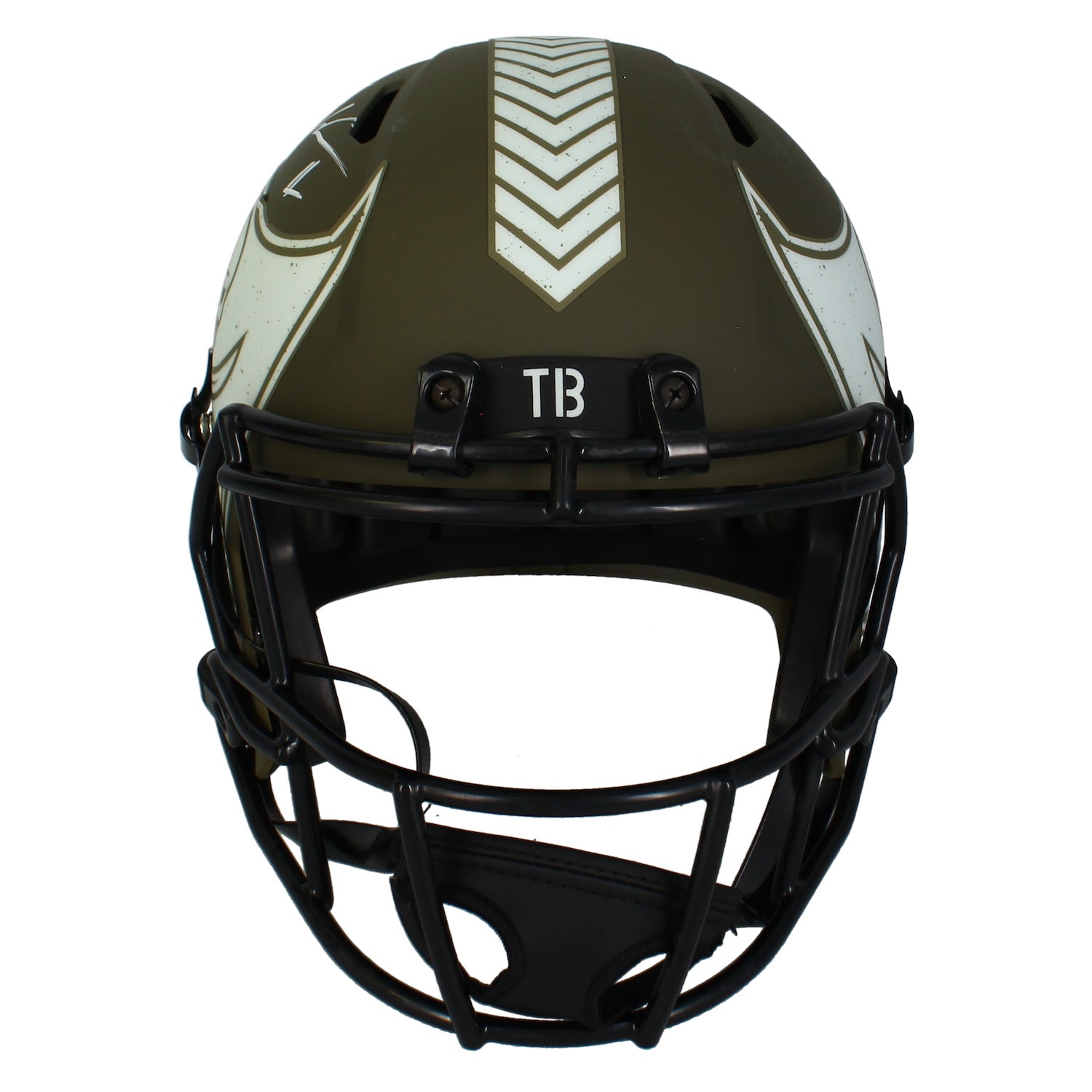 Rachaad White Autographed Buccaneers STS Full Size Speed Helmet Beckett