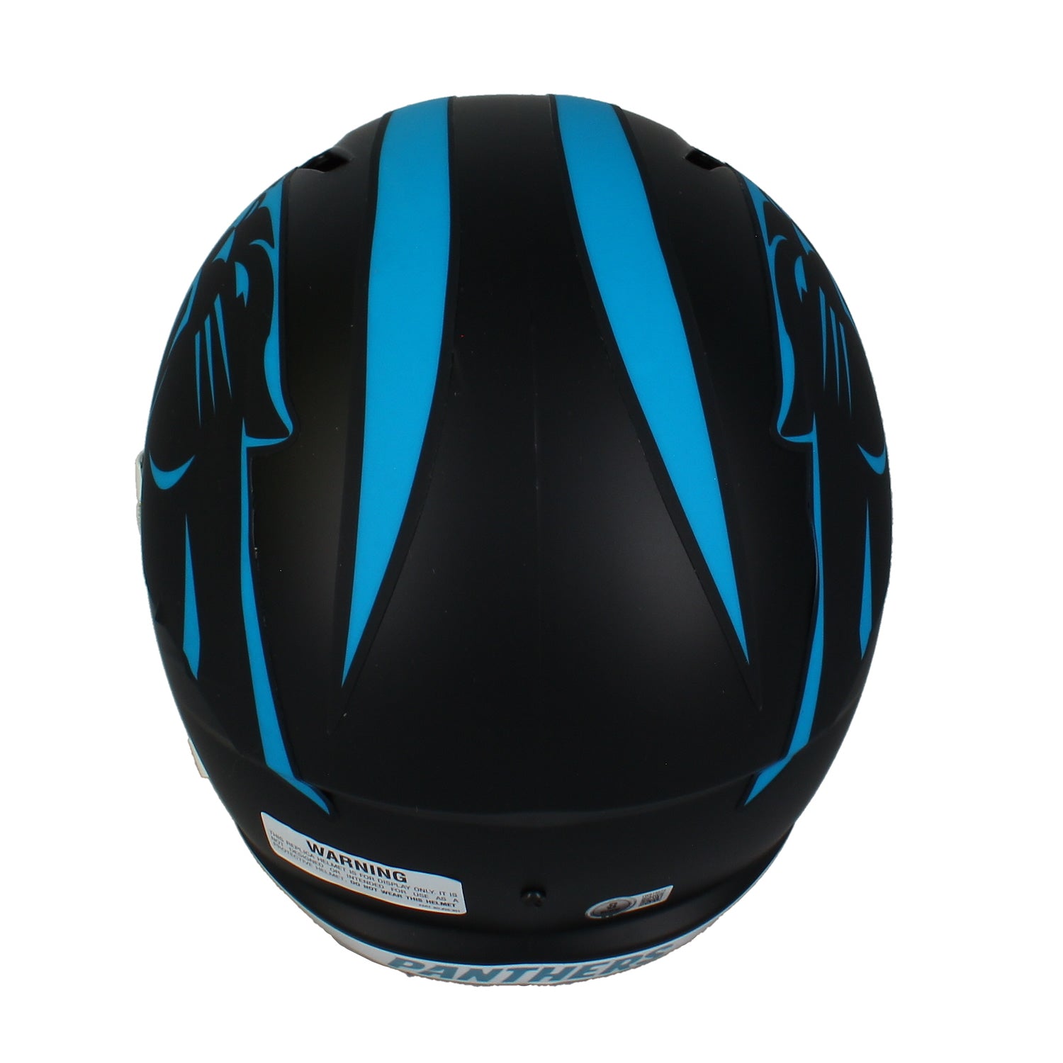 Xavier Leggette Autographed Carolina Panthers Alternate Full Size Speed Helmet Beckett