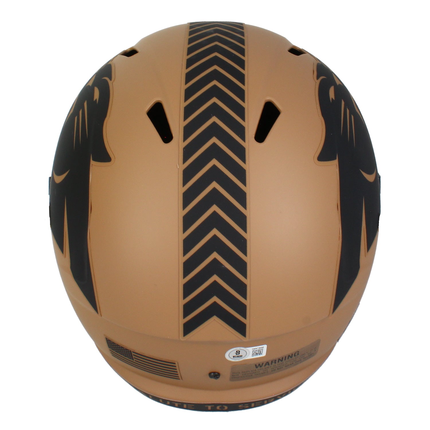 Julius Peppers Autographed Carolina Panthers STS Full Size Speed Helmet Beckett