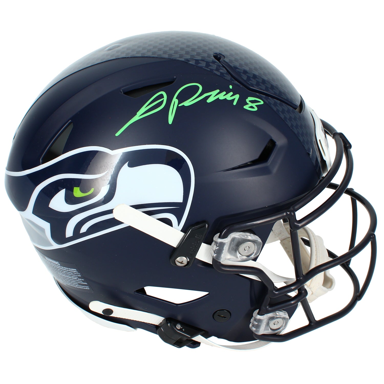 Jadarian Price Autographed Seattle Seahawks Speedflex Authentic Helmet Beckett
