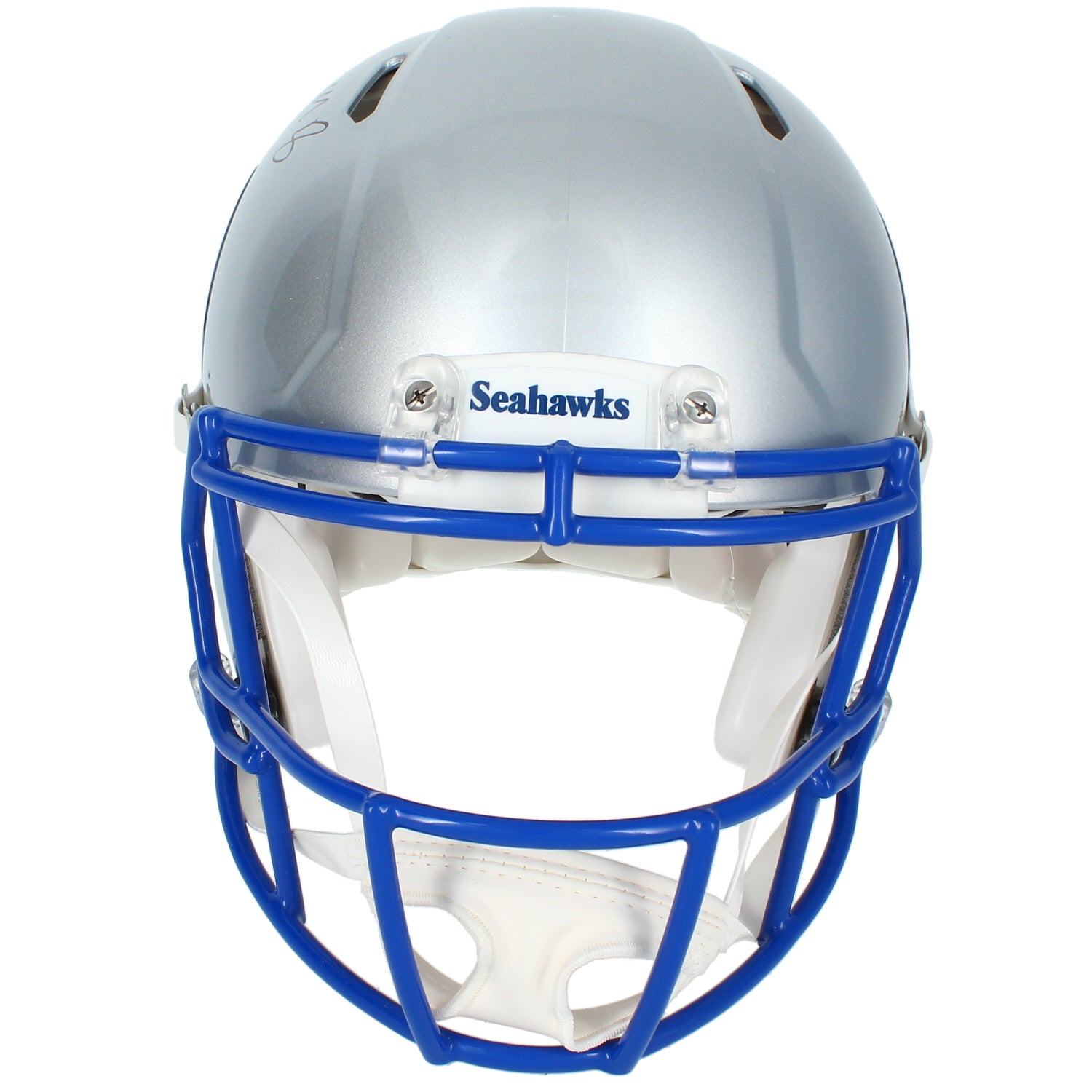 Jadarian Price Autographed Seattle Seahawks 1983-01 Throwback Speed Authentic Helmet Beckett