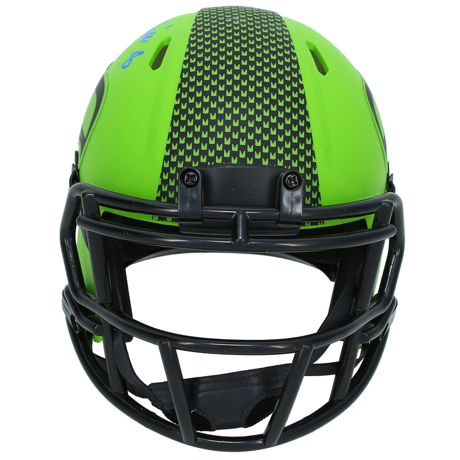 Jadarian Price Autographed Seattle Seahawks RAVE Speed Mini Helmet Beckett