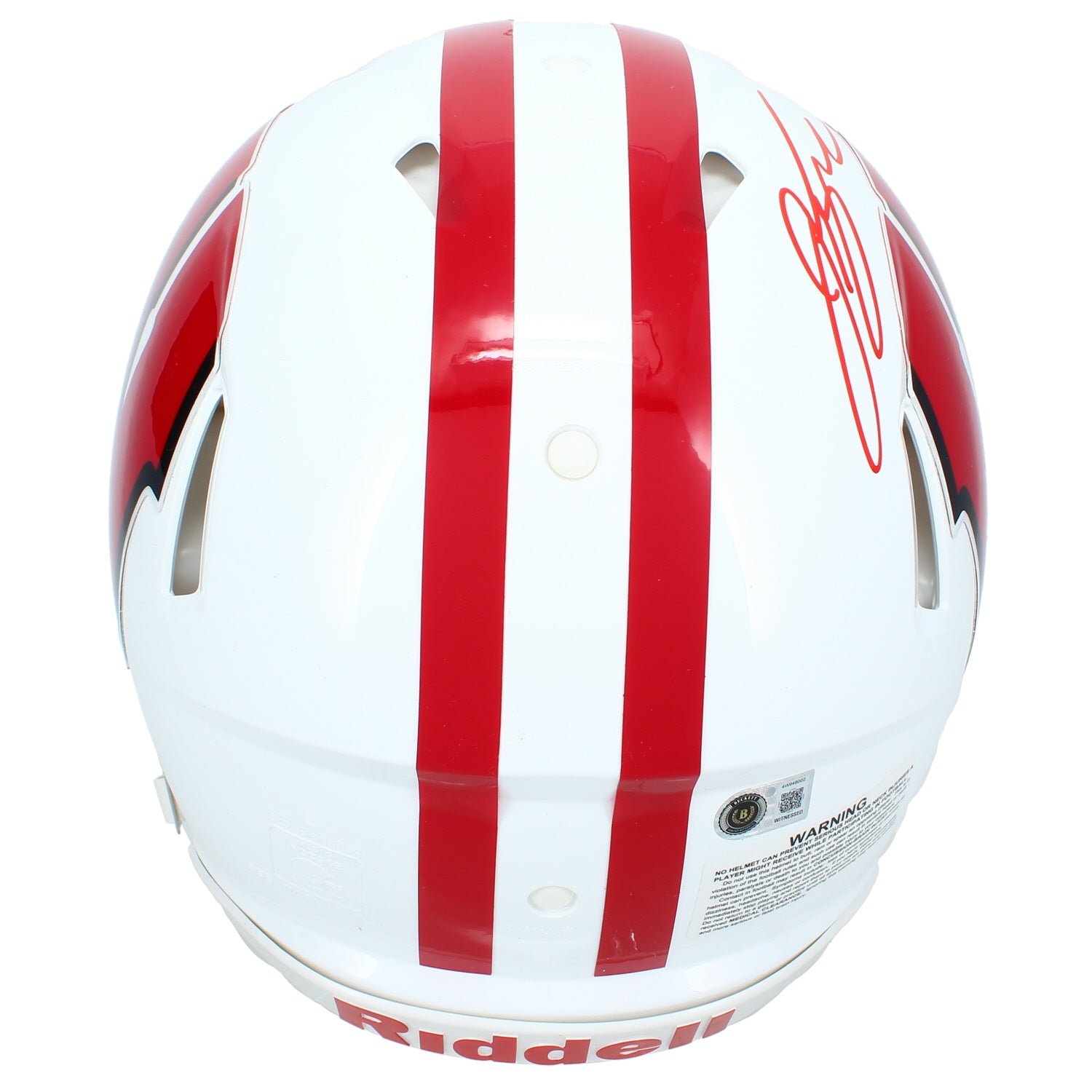 Jonathan Taylor Autographed Wisconsin Badgers Speed Authentic Helmet Beckett