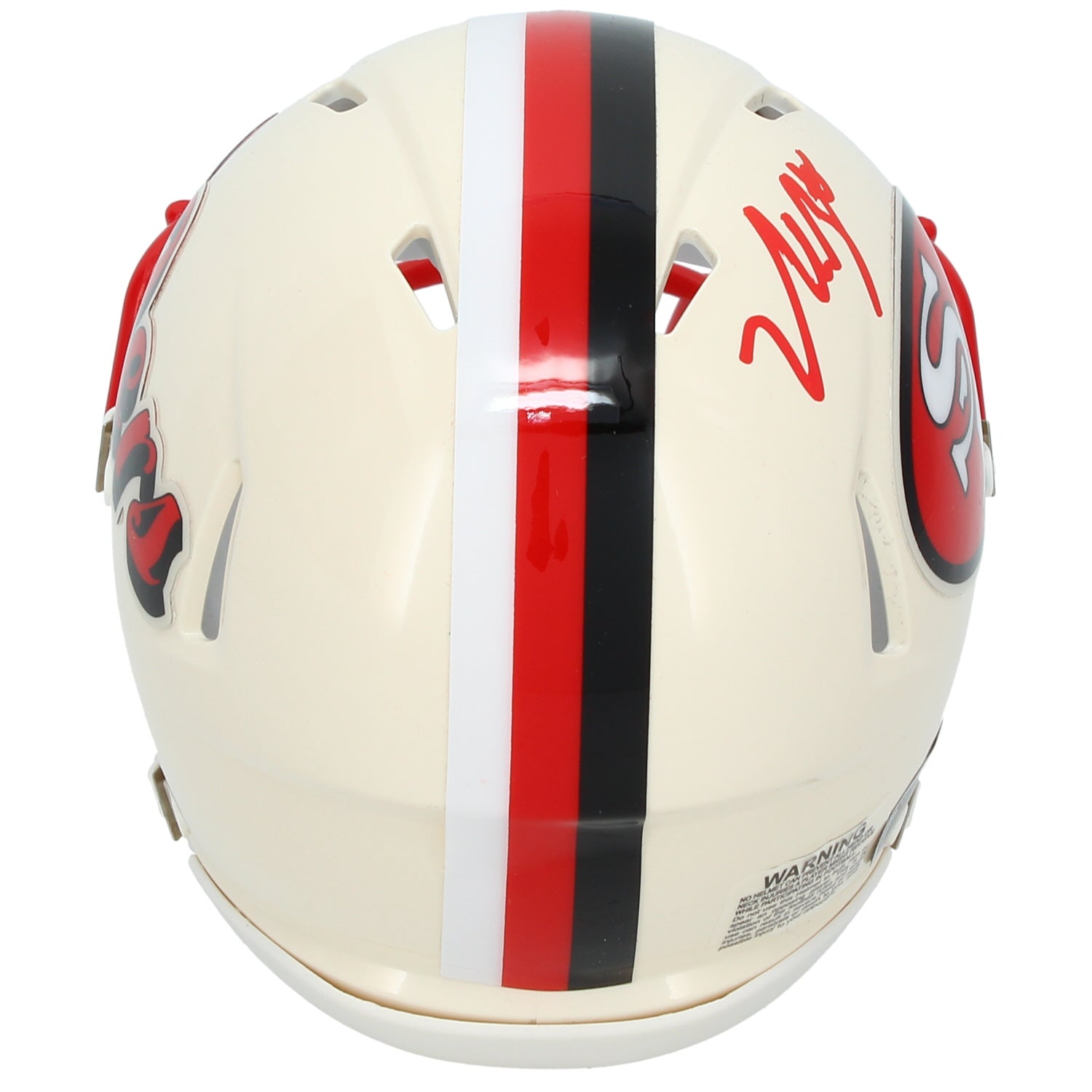 Nick Bosa Autographed San Francisco 49ers RETRO Speed Mini Helmet Beckett