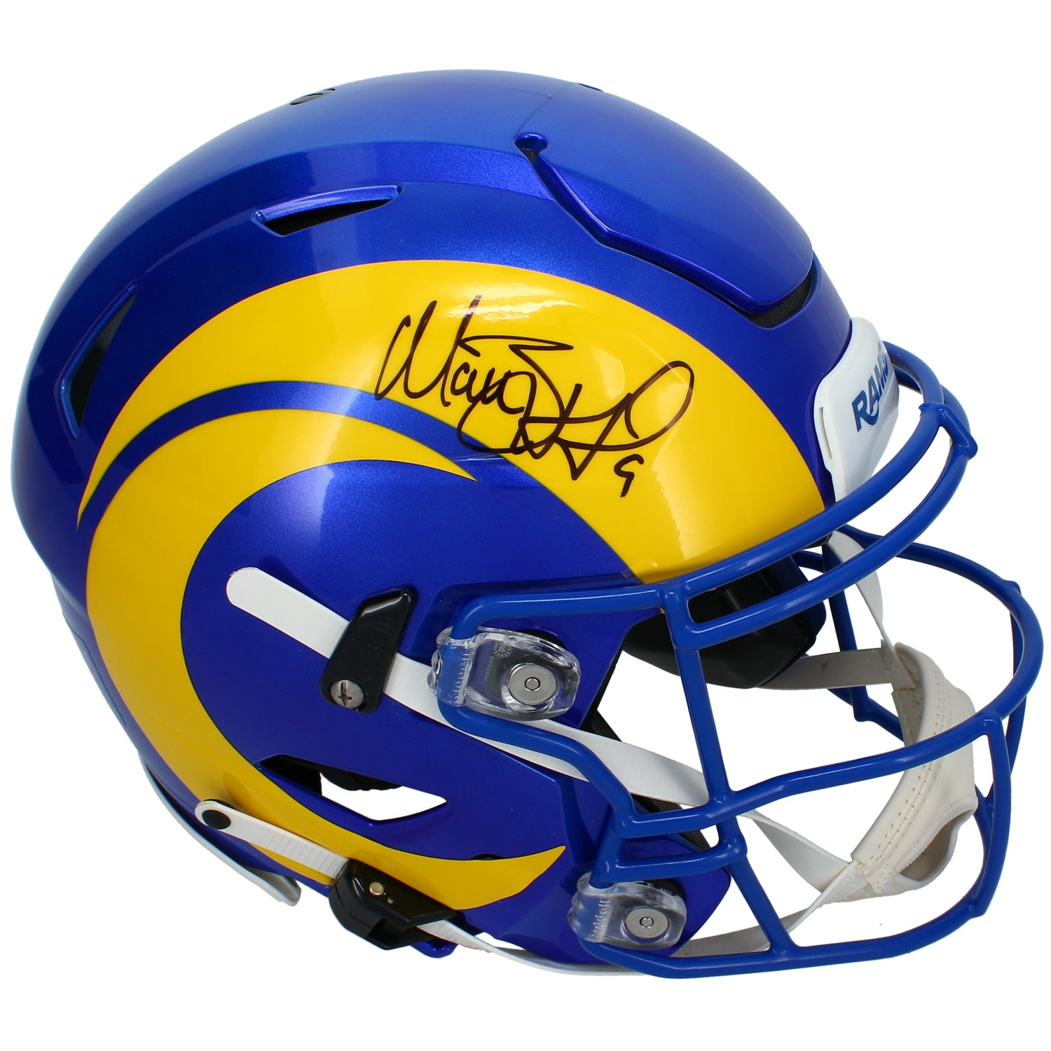 Matthew Stafford Autographed Los Angeles Rams SpeedFlex Authentic Helmet Beckett
