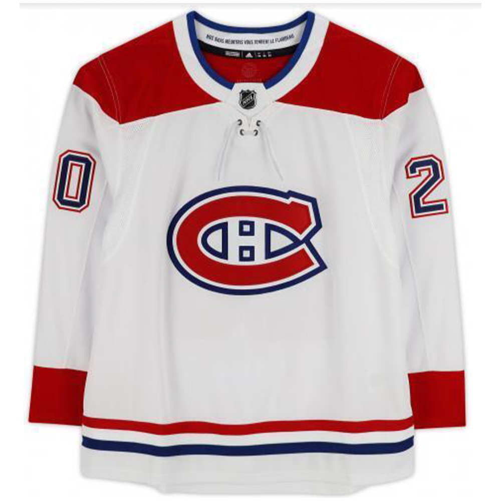 JURAJ SLAFKOVSKY Autographed "2022 #1 Pick" Montreal Canadians Authentic Jersey FANATICS