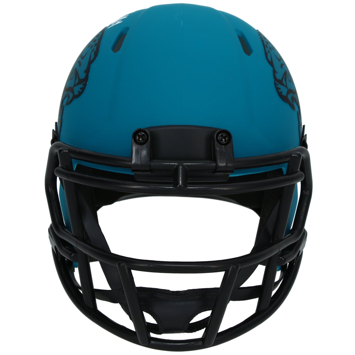 Travis Hunter Autographed Jacksonville Jaguars RAVE Speed Mini Helmet Beckett