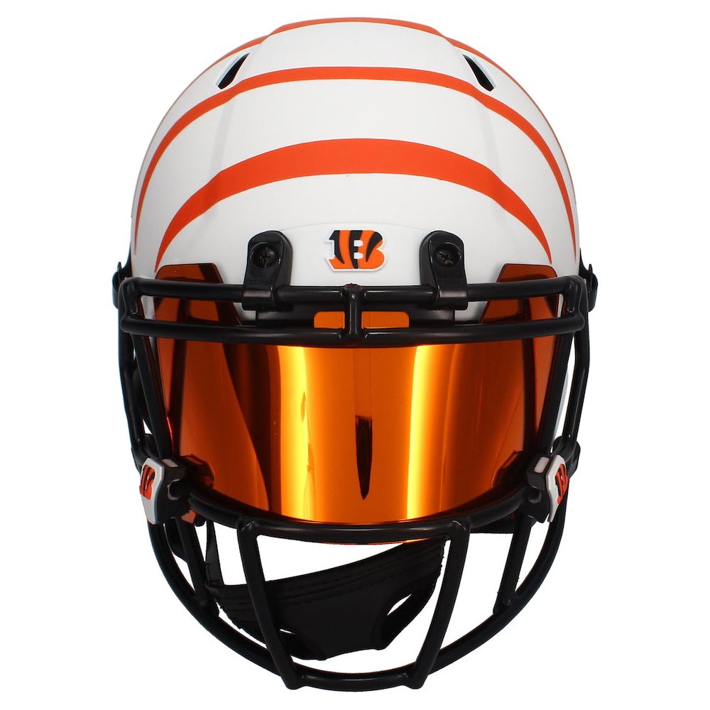 Joe Burrow Autographed Bengals Lunar Speed Authentic Helmet w/ Visor Fanatics