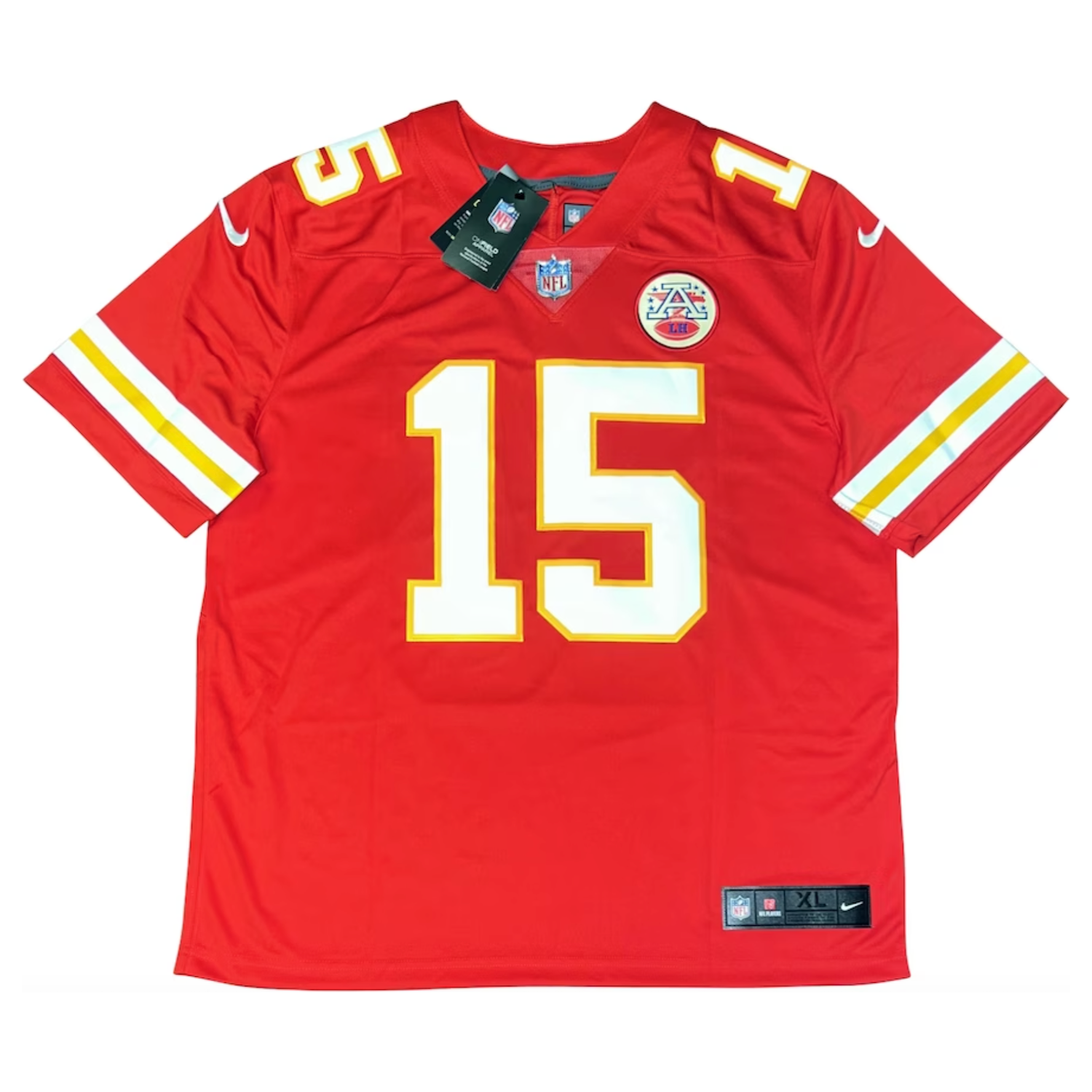 Patrick Mahomes Autographed Kansas City Chiefs Red Nike Limited Jersey Beckett