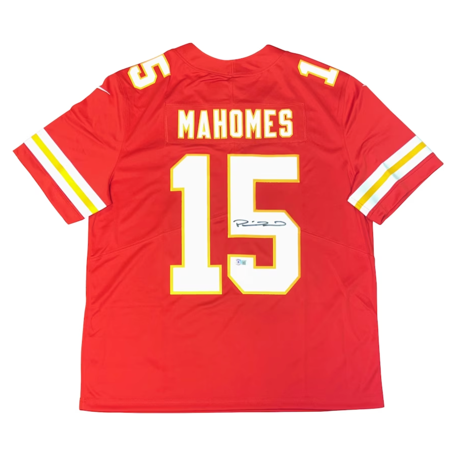 Patrick Mahomes Autographed Kansas City Chiefs Red Nike Limited Jersey Beckett