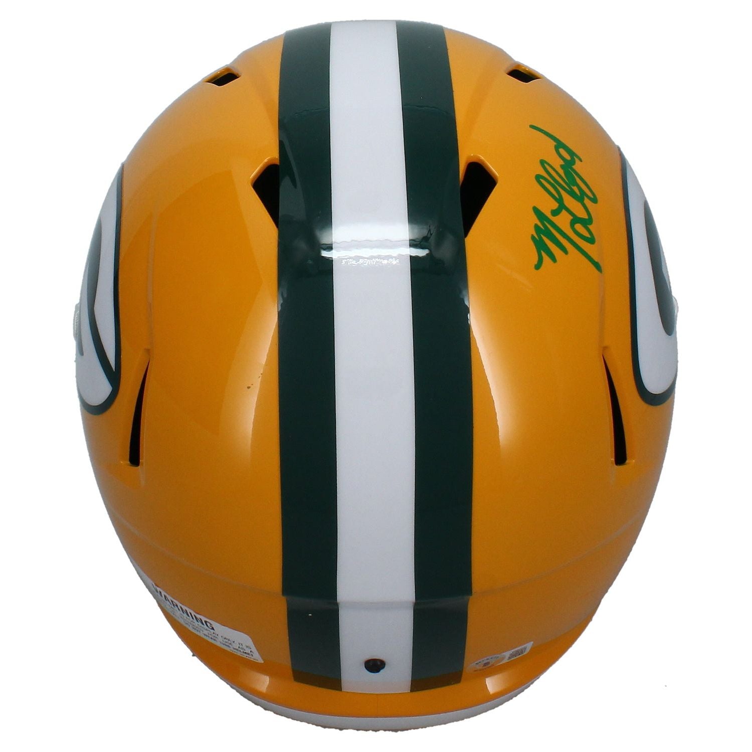 MarShawn Lloyd Autographed (Green Ink) Packers Full Size Speed Helmet Beckett