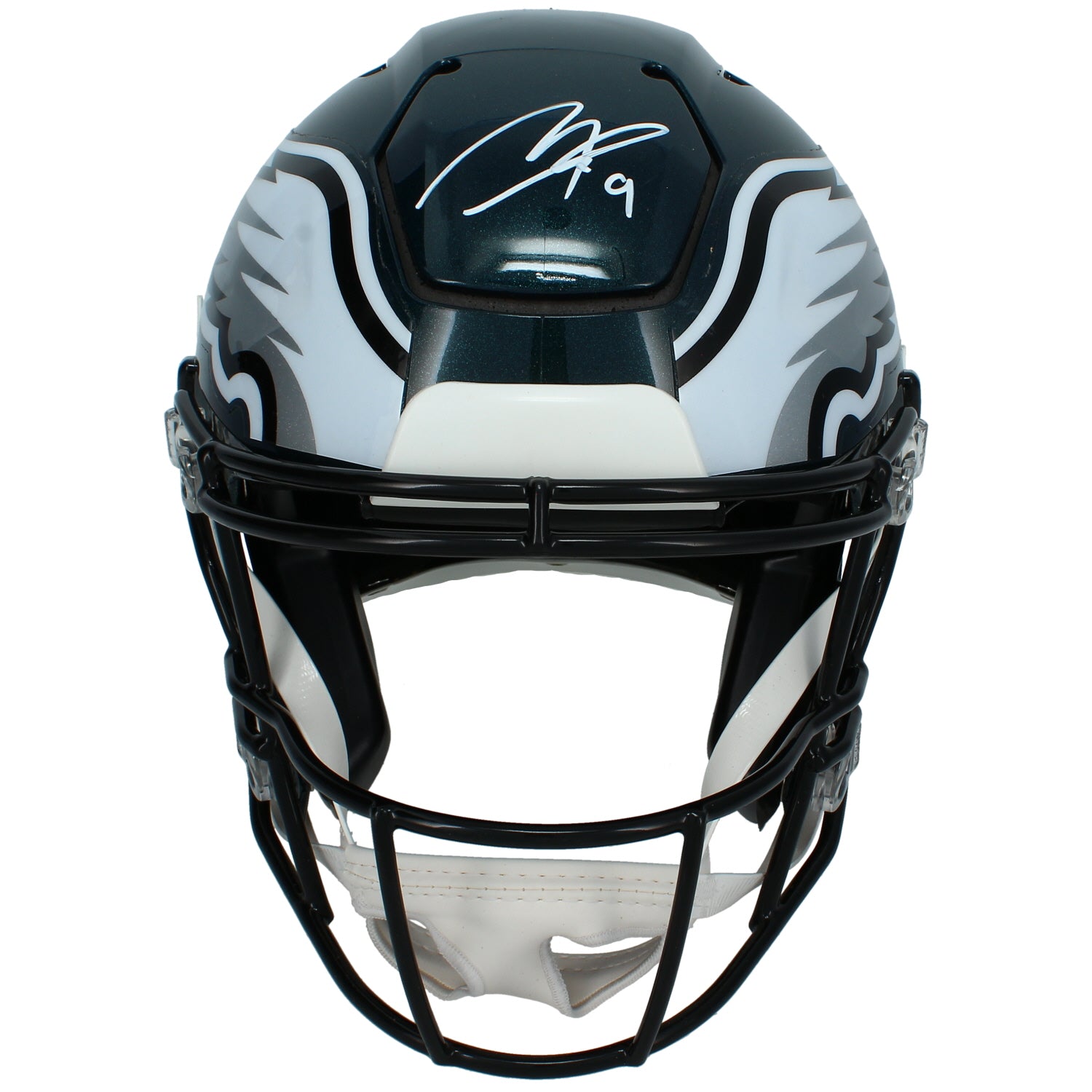 Makai Lemon Autographed Philadelphia Eagles SpeedFlex Authentic Helmet Beckett
