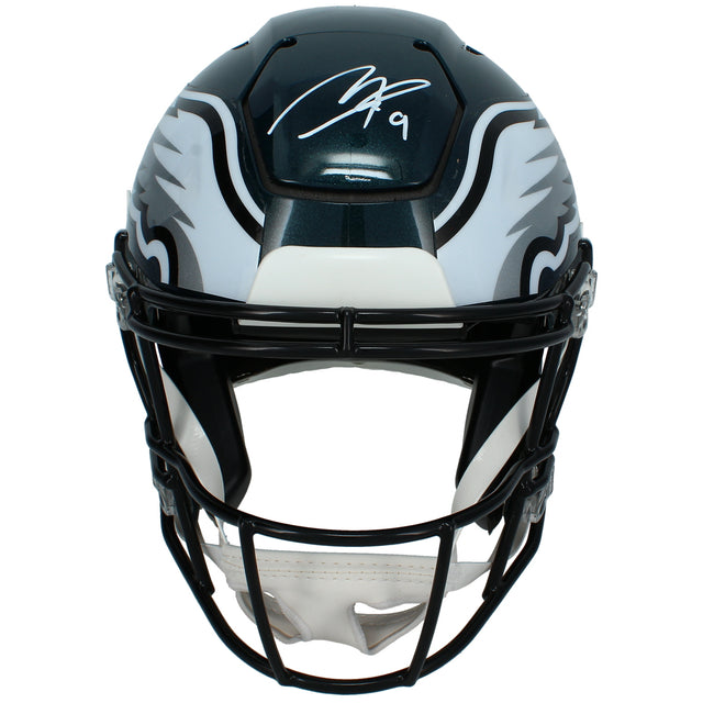 Makai Lemon Autographed Philadelphia Eagles SpeedFlex Authentic Helmet Beckett