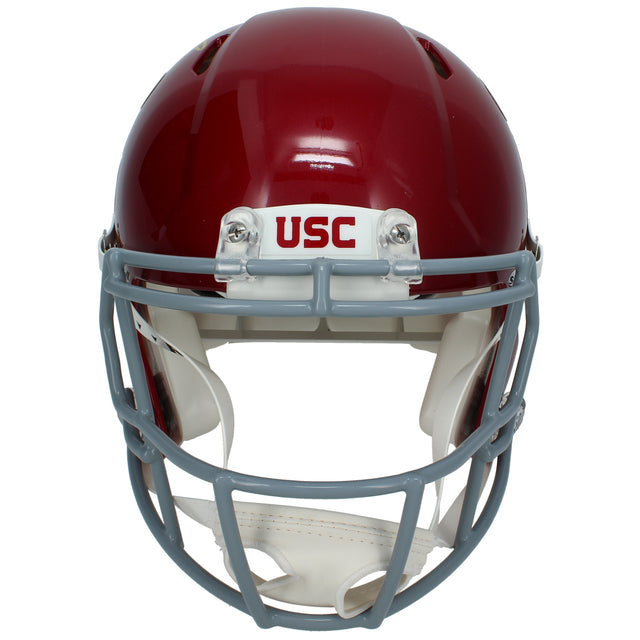 Makai Lemon Autographed USC Trojans Speed Authentic Helmet Beckett
