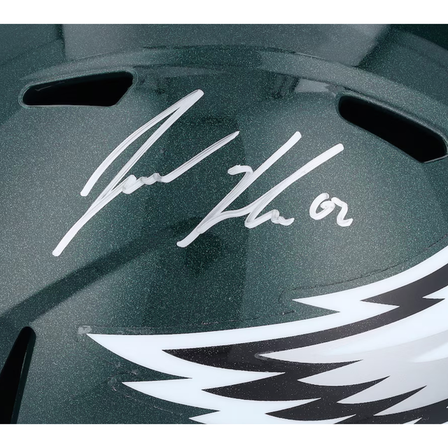 Jason Kelce Autographed Philadelphia Eagles Full Size Speed Helmet Fanatics