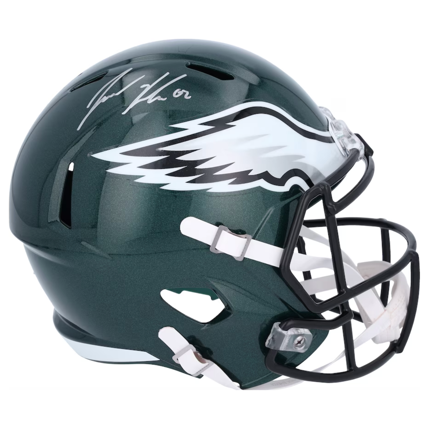 Jason Kelce Autographed Philadelphia Eagles Full Size Speed Helmet Fanatics